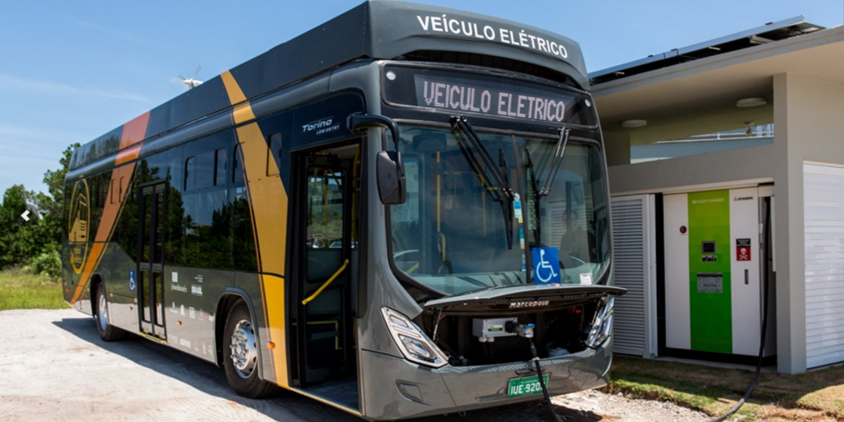 Ônibus elétrico - tecnologia brasileira - Univ. Federal de Sta Catarina
