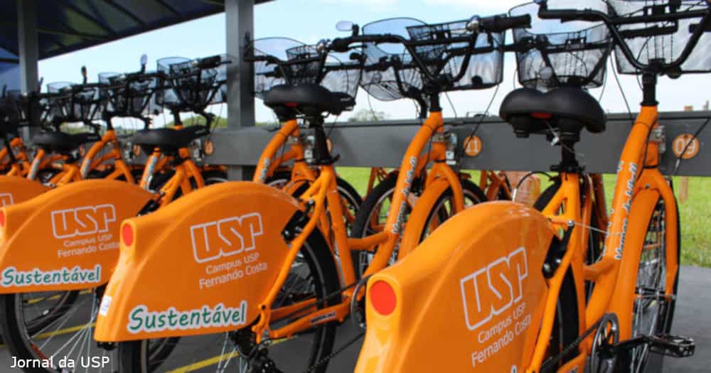 Bicicleta compartilhada USP