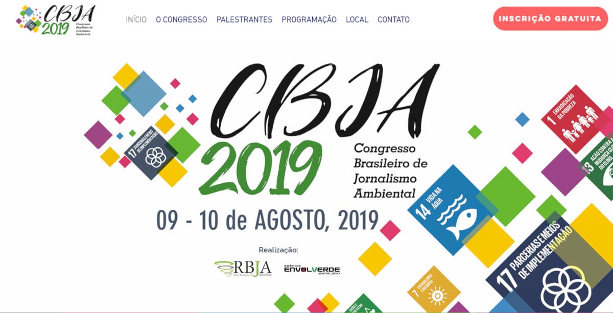 Congresso Brasileiro de Jornalismo Ambiental 2019